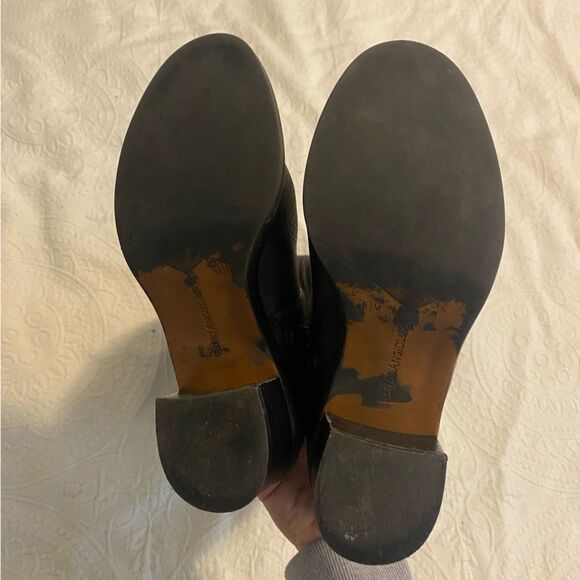 Enzo Angiolini size 6 Tall Black Riding Boots Eagregie - Picture 9 of 10